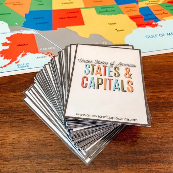 States and capitals flashcards pdf