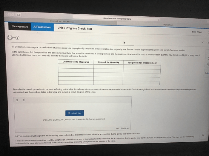 Unit 8 progress check frq