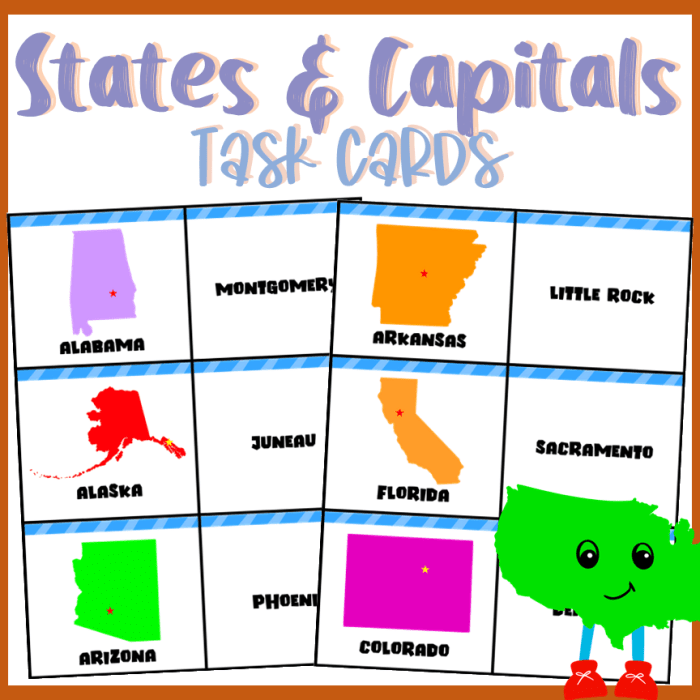 States and capitals flashcards pdf